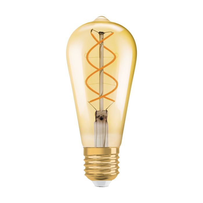 Osram LED Rustikalampe Edison Vintage Edition 1906 5W (25W) E27 820 NODIM  gold - vintage 1906