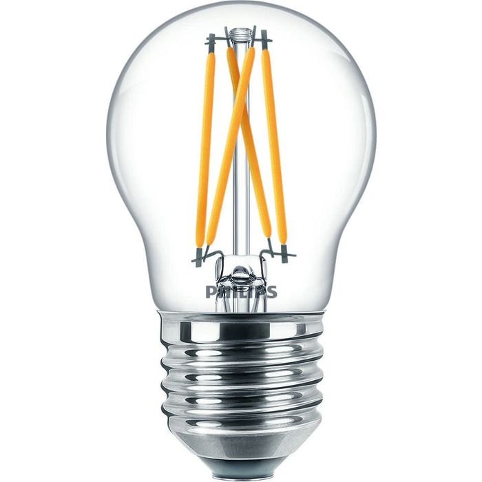 Philips LED Tropfenlampe Classic Filament 3,5W (25W) E27 927 klar DimTone